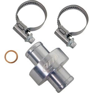 AIM Sports - MS-WATER FITTING-T - Water Temp Fitting Inline 5/8in / 3/4in M10