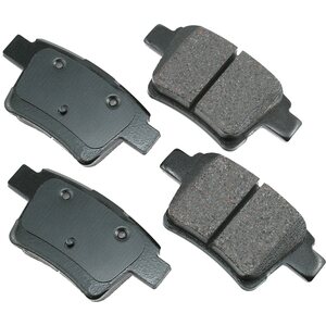 Akebono Brake Corporation - ACT1071 - ProACT Ultra-Premium Bra ke Pads - Rear