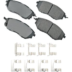 Akebono Brake Corporation - ACT1078A - ProACT Ultra-Premium Bra ke Pads - Front