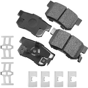 Akebono Brake Corporation - ACT1086A - ProACT Ultra-Premium Bra ke Pads - Rear