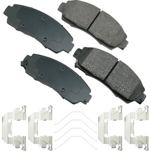 Akebono Brake Corporation - ACT1089A - ProACT Ultra-Premium Bra ke Pads - Front