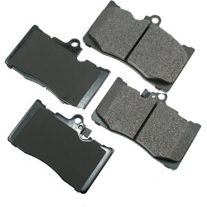 Akebono Brake Corporation - ACT1118 - Akebono Brake Corporation - ProACT - Front - Lexus 2006-2017 - Set Of 4