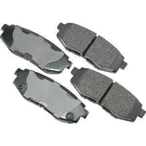 Akebono Brake Corporation - ACT1124 - Brake Pads Rear Scion 13 16 Subaru BRZ