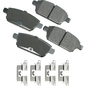 Akebono Brake Corporation - ACT1161 - ProACT Ultra-Premium Bra ke Pads - Rear