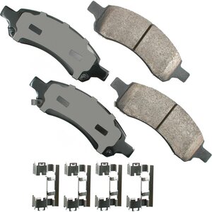 Akebono Brake Corporation - ACT1169A - Buick Enclave 17-08  Che vrolet Traverse 17-09  G