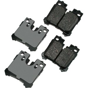 Akebono Brake Corporation - ACT1283 - Brake Pad Rear Lexus LS460 07-17 LS500 18-19