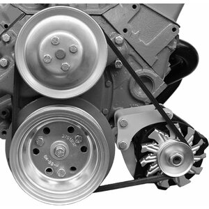 Alan Grove Components - 209L - SBC SWP Low Mt Alt Brkt For Small GM Alt