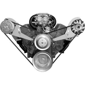 Alan Grove Components - 223L - ALT BRACKET SBC LWP DRIV ERS SIDE LOW PROFILE