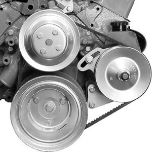 Alan Grove Components - 402L - SBC LWP P/S Brkt for Canister Pump