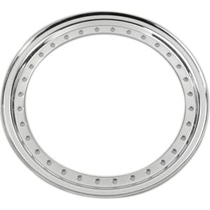 Aero Race Wheels - 54-500004 - Outer Beadlock Ring Chrome