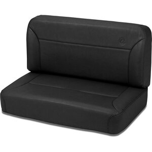 Bestop - 39437-15 - Black Denim II Fixed Be nch Seat Rear