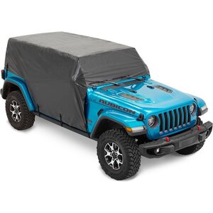 Bestop - 81045-01 - 07-18 Jeep Wrangler 4 Dr Trail Cover Black