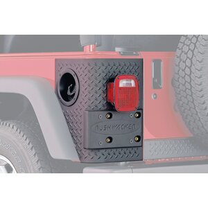 Bushwacker - 14084 - 18-  Jeep Wrangler JL Rear Corner Trail Armor