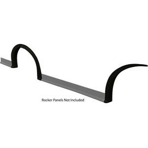 Fivestar - 007-261-BR - Md 3 Wheel Flares Dirt Black Right