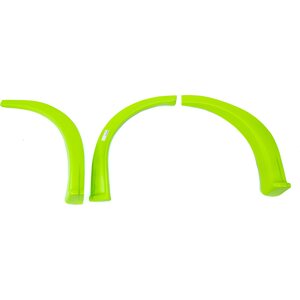 Fivestar - 007-261-FGL - Md 3 Wheel Flares Dirt Fluorescent Green Left