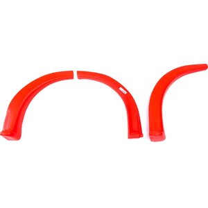 Fivestar - 007-261-FRR - Md 3 Wheel Flares Dirt Fluorescent Red Right