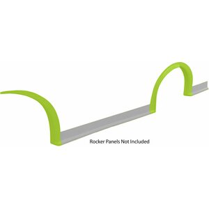 Fivestar - 007-261-FYL - Md 3 Wheel Flares Dirt Flresnt Yellow Left