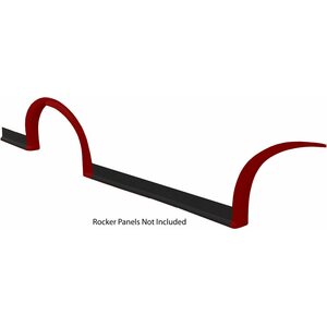 Fivestar - 007-261-RR - Md 3 Wheel Flares Dirt Red Right