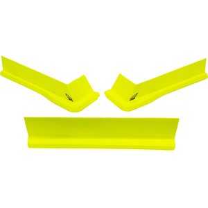 Fivestar - 3022-417-FY - Modified Aero Valance 3pc. Fluorescent Yellow