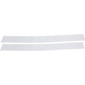 Fivestar - 600-400-W - 88 Monte Wear Strips Lower Nose White 1 Pair