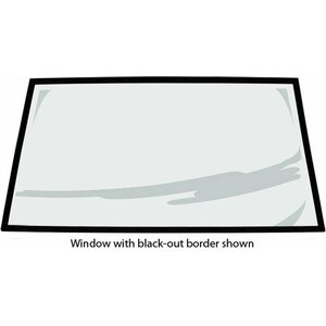 Fivestar - 600-6101 - 88 Monte Rear Window Flat .093 Uncoated