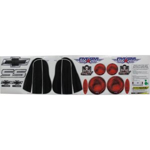 Fivestar - 630-450-ID - 00 M/C Tailight Decals