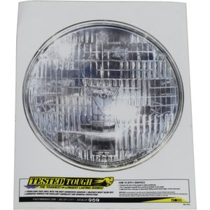 Fivestar - H00-411S - Univer. Headlight Decal 7.25in Diameter