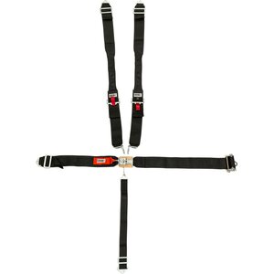 Crow Enterprizes - 40074L - Ratchet Belts 3in Latch And Link Bolt In Black