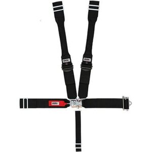 Crow Enterprizes - 40084PRB - Seat Belts 5 Point With Ratchet Left Side 5-Way