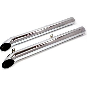 Doug`s Headers - D930-C - Side Pipes - Chrome (Pair)