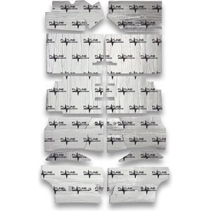 Flatline Barriers - TABA1006 - 68-72 GM A-Body Floor In sulation/Sound Dampening