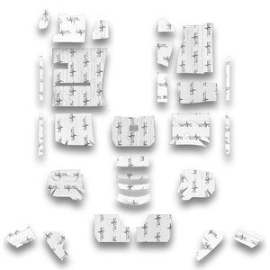 Flatline Barriers - TABF2019 - 02 Gm F-Body Floor Insulation Kit