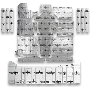 Flatline Barriers - TABT4040 - 62 Gm Truck Low Tunne L Full Insulation Kit