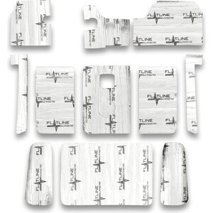 Flatline Barriers - TABT4047 - 46 Gm Truck Cab Floor Insulation Kit