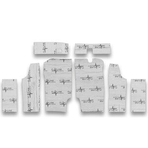 Flatline Barriers - TABZ6015 - 73 Ford Mustang Coupe Trunk Insulation Kit