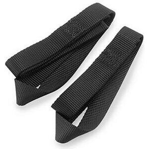 Macs Custom Tie-Downs - 111224 - 1in x 24in Loop Strap Black Pair