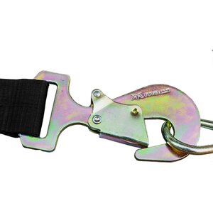 Macs Custom Tie-Downs - 121108 - 2in x 8ft Tie Down Strap Flat Snap Hook