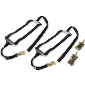 Macs Custom Tie-Downs - 121834 - Dragster Rear Nets Only Pair
