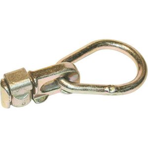 Macs Custom Tie-Downs - 310004 - Double Stud Tie Down Ring w/Pear Shaped Ring