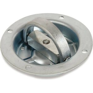 Macs Custom Tie-Downs - 330003 - Recessed D-Ring 360 Deg Swivel Zinc