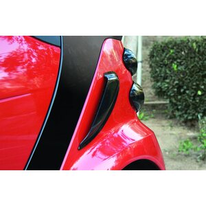 GT Styling - GT4811 - GT Styling Air Scoop 1 Pc. Smoke