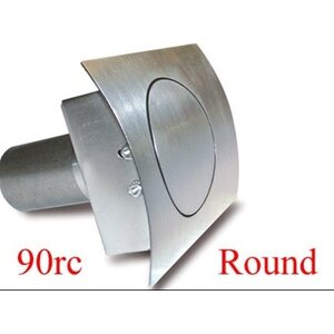 Hagan - 90RC - Round Fuel Door  Curved Surfaces