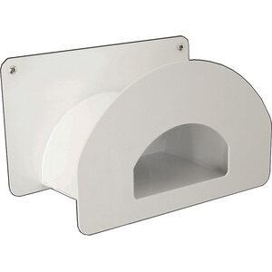 Hepfner Racing Products - HRP6281-WHT - Air Hose Rack With Cubby White
