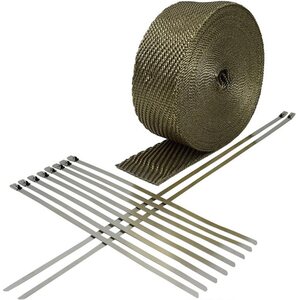 Heatshield Products - 372051 - Lava Exhaust Wrap Kit  2 in x 50 feet