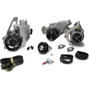 Jones Racing Products - 1441-AR-75 - Serpentine Drive Kit Sbc W/ P/S - W/P & Alt.