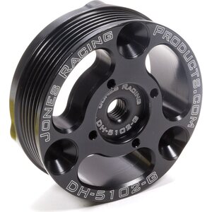 Jones Racing Products - DH-5102-G - Pulley Serpentine 4in Dia Direct Mnt SBC