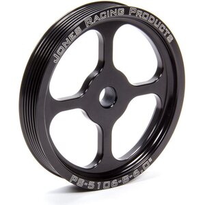 Jones Racing Products - PS-5106-B-6.000 - Pulley Serpentine 6.0in P/S Press Fit