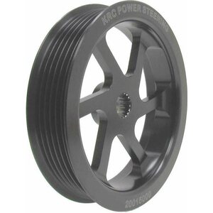 KRC Power Steering - KRC 20015000 - 4.2in 6-Rib Alum P/S Pump Pulley