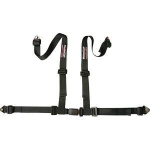 MasterCraft - 114004 - Seat Belt Restraint 2in 4 Point Bolt In Black
