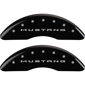MGP Caliper Cover - 10200S2MGBK - 15-   Mustang Caliper Covers Black